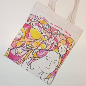 Bolsa con diseño Rosa