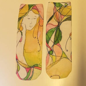 Calcetines con el diseño muller hada