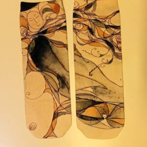 Calcetines con el diseño muller medusa