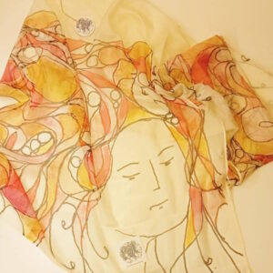 Fular con el diseño Rosa