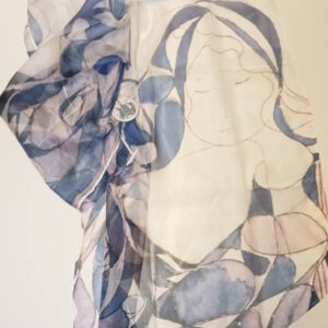 Fular con el diseño Sargadelos