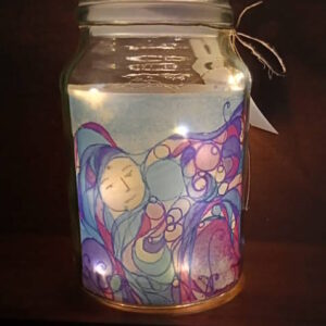 Lampara Vegetal con el diseño Tuareg