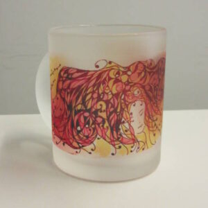 Taza con el diseño Muller Apaixonada