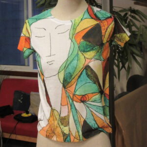 Camiseta Pequeña Origami