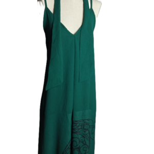 Vestido con Fular Matrioska Cabezona