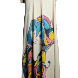 Vestido Manga Corta Acurrucada