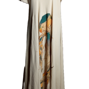 Vestido Manga Corta Medusa